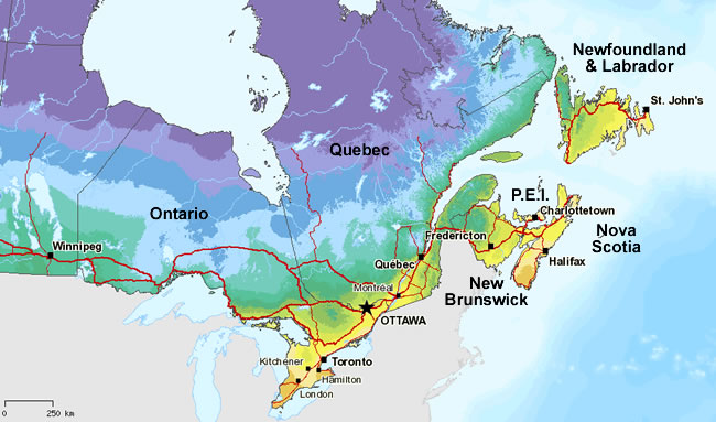Hardiness Zone Map North America. Canada+hardiness+zone+map